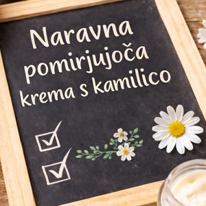Recept: Naravna pomirjujoča krema s kamilico – nežna rešitev za občutljivo kožo